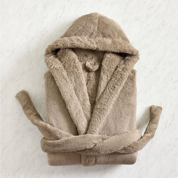 Pottery Barn Plush Fireside Robe Size Small - Picture 4 of 11